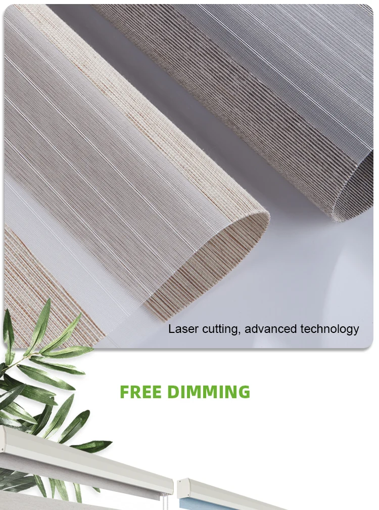 Electric Window smart home Shades voice app remote control automatic roller blind motorized shutter blackout  zebra blinds