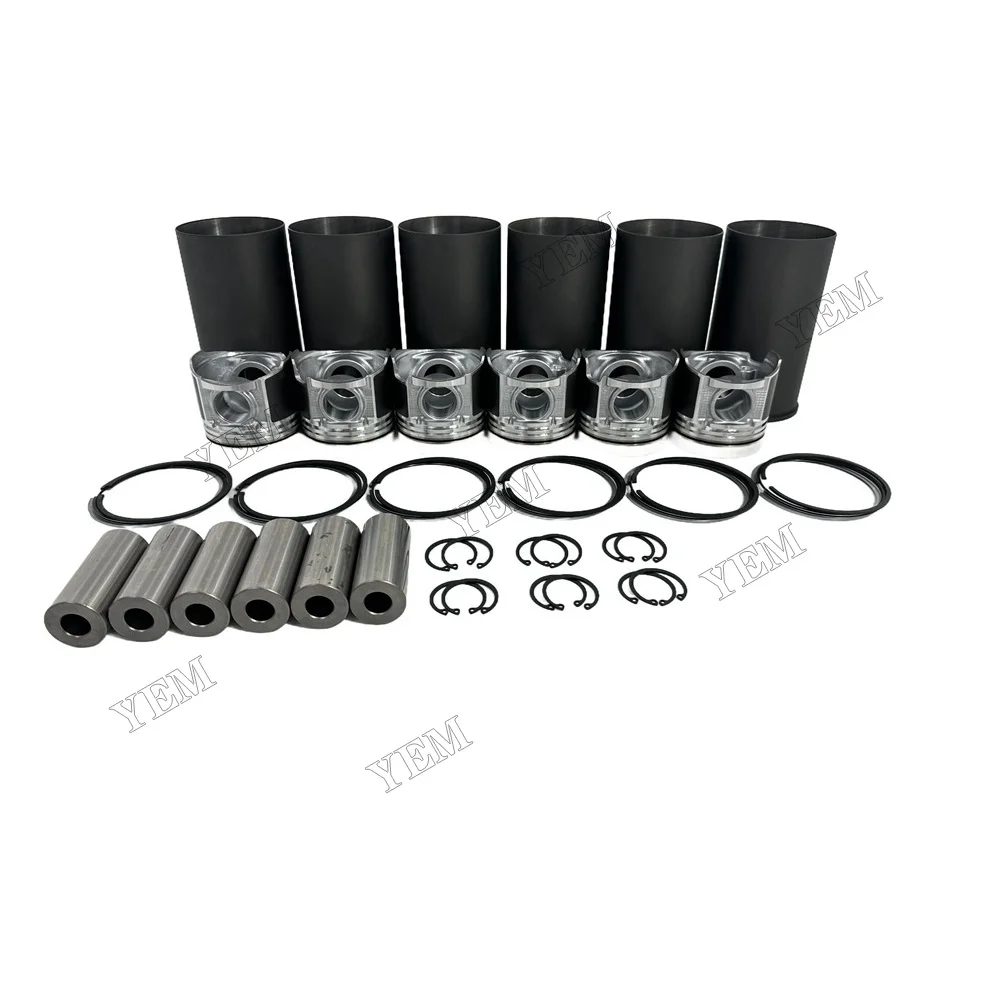 Cylinder Liner Kit Fit for Hino W06D Engine Parts 2