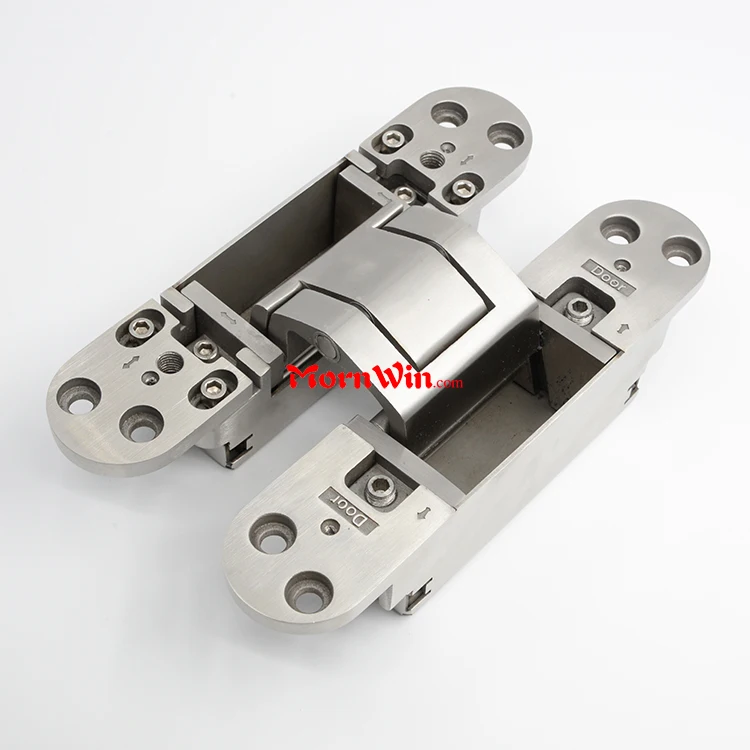 300 Kg 304 Stainless Steel 3d Invisible Hinge Heavy Duty Concealed Door