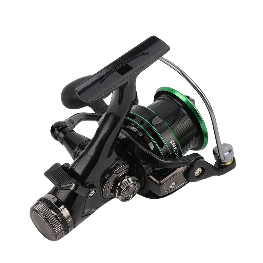 3000/6000 Series Metal Carp Fishing Spinning Reel 5.2:1 3+1 Bearings Double  Brake River & Stream Fishing
