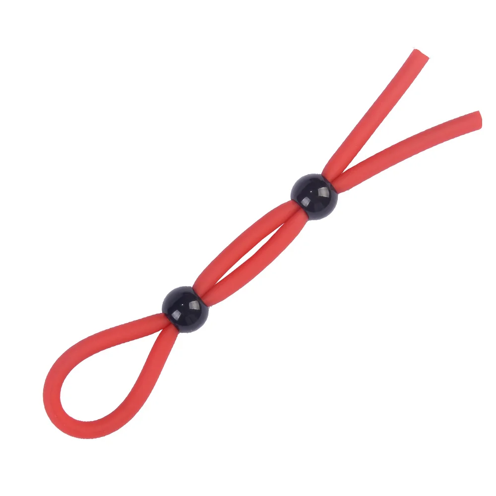 Delay Ejaculation Cock Rings Latex Adjustable Penis Ring for Men  Erotic Sex Toys