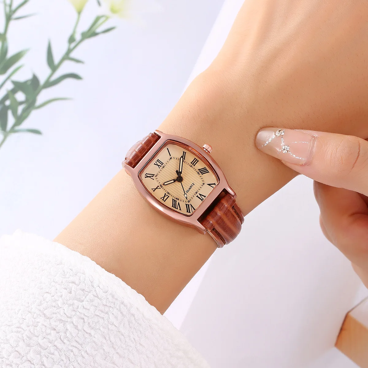 COPY - Vintage Wine bottle inspired Leather Watch / Rumours Quartz /Boho watch F】 #TBT A Wine Tasting With Accurate Form Straps main image 3