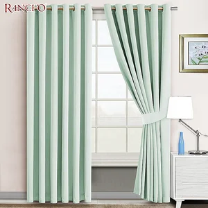 Room Darkening Curtains Blackout Curtains Thermal Insulated Cortinas Blackout Solid Color Blackout Curtains for Hotels