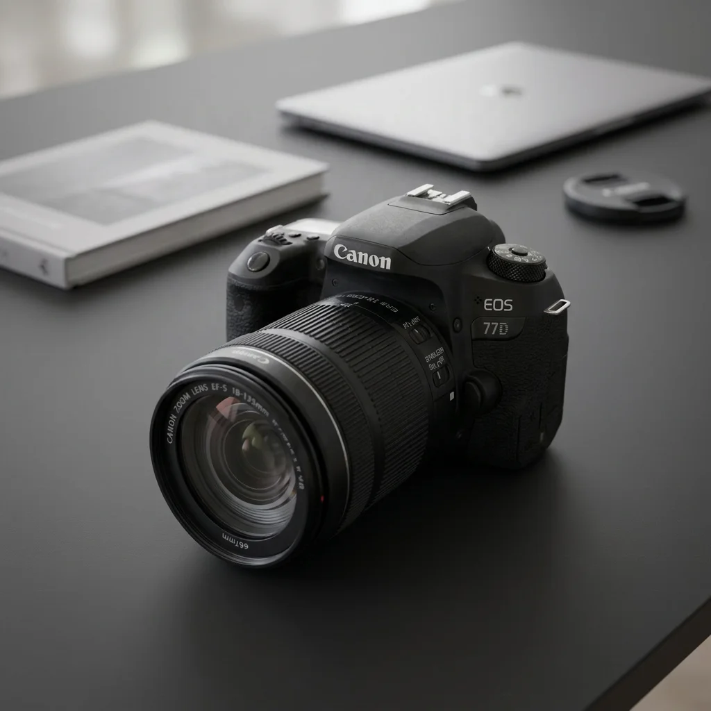 Refurbished Canons EOS 77D (9000D) with 18-135mm IS USM Nano Lens