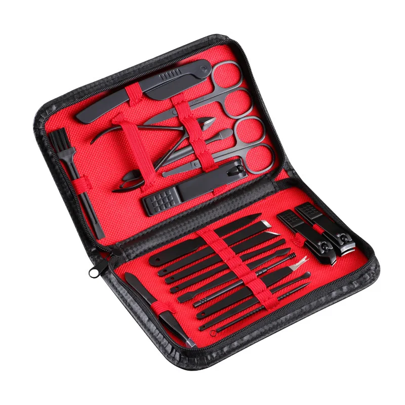 Manufactory Direct Portable Manicure Set 7/10/12/16/18 in 1 Pedicure Tool Manicure Set