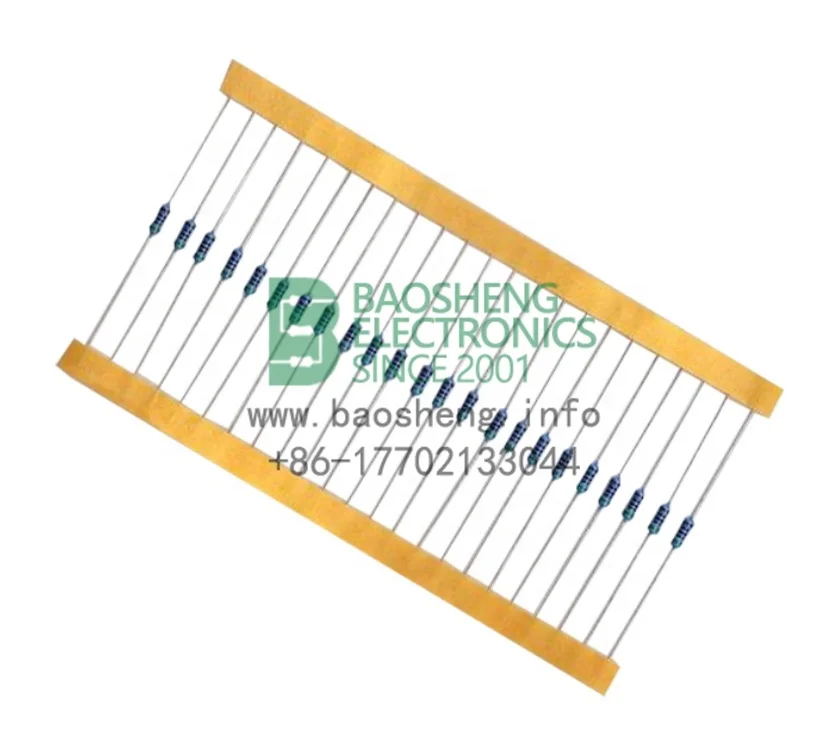 20 Years BAOSHENG 2.87k 1%, 0.5w resistor 124k ohm 1 10w 25 135k ohm 1 8w 0 14W 287k 1 05w 315 ohm 6w 01 3017