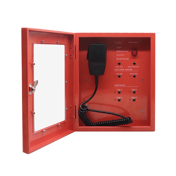 Voice Evacuation System with Fireman Paging Microphone