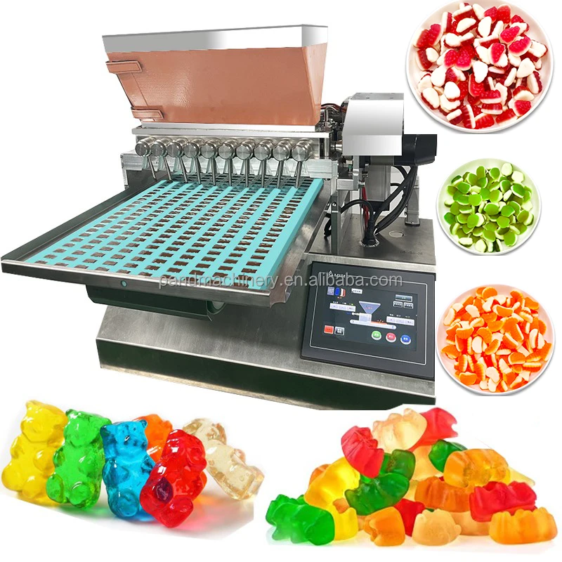 High Speed Mini Hard Candy Pouring Machine/jagger Candy Forming Mchine/small Ball Candy Gelatin Depositor - Image 5