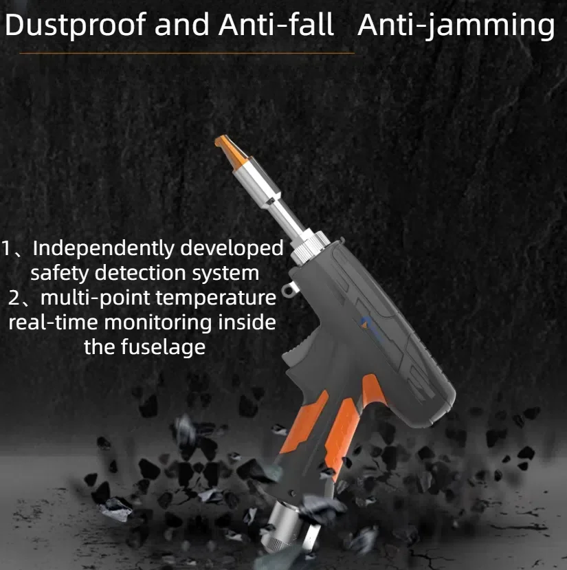 Original Super SUP25A Optical Fiber Swing Welding Head Handheld Laser Welding Gun for Fiber Laser Welding Machine New Condition