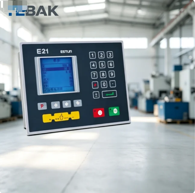TEBAK E21 E21S NC Press Brake Controller, Bending Machine Control System, Single Step Programming Replacement Accessories