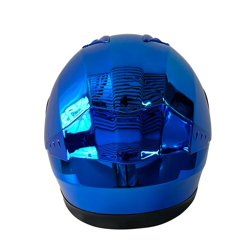 Moon Dot Abs Full Face Electroplate Moto Helmet Cascos Ece Motorcycle