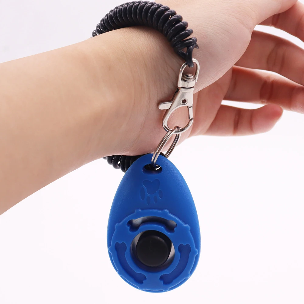 Hot Sale Colorful Pet Trainer Clicker Products Strap Stop Barking
