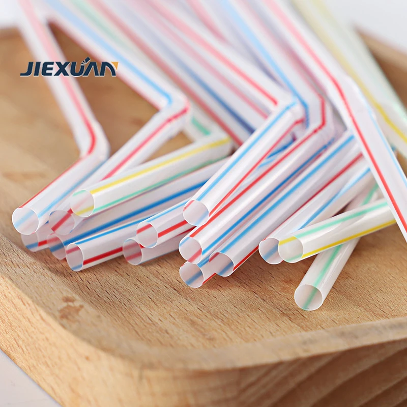 Durable in Use Customized 3 Color Polypropylene Plastic Extruder Drinking Straw Making Machine
