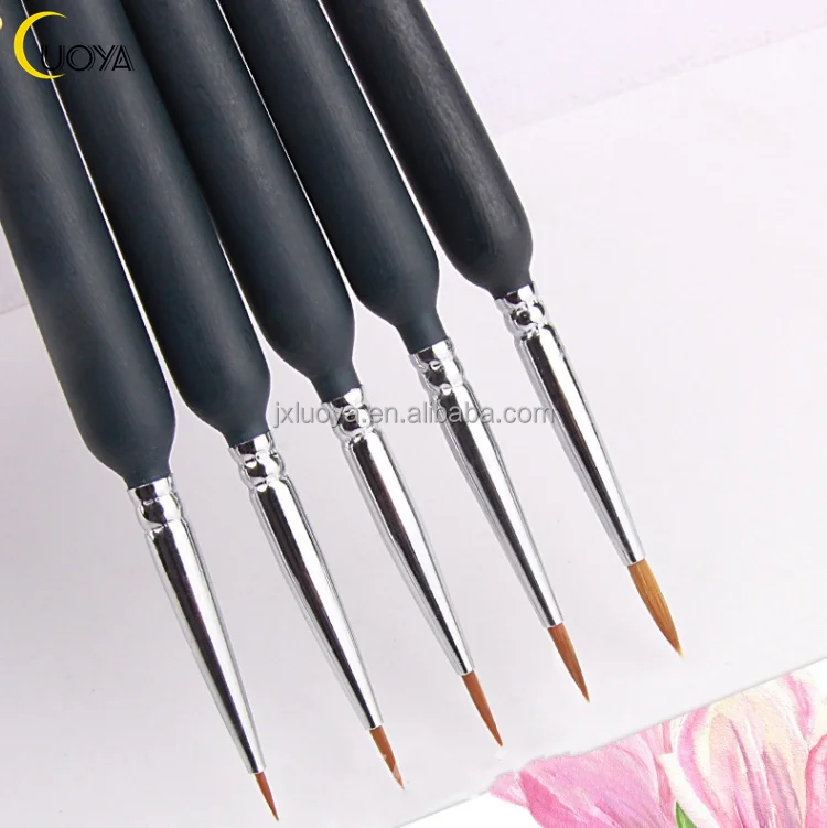 5 шт./набор нейлоновые кисти для рисования