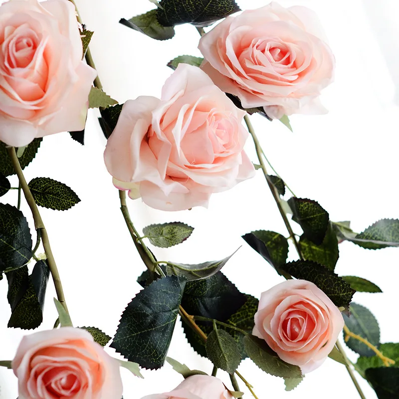 Artificial Rose Silk Flower Ceiling Upgraded Silk Hanging Flower Wedding Decor