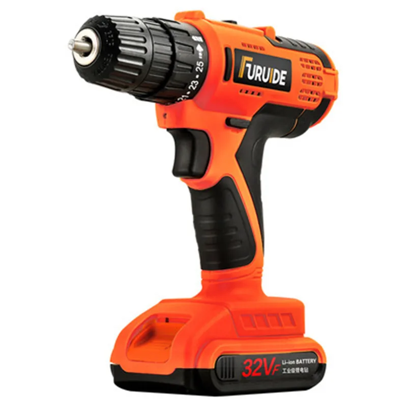 Hot Selling 16.8V 25V 36V Lithium Battery Power Cordless Impact Drill With Hammer Function