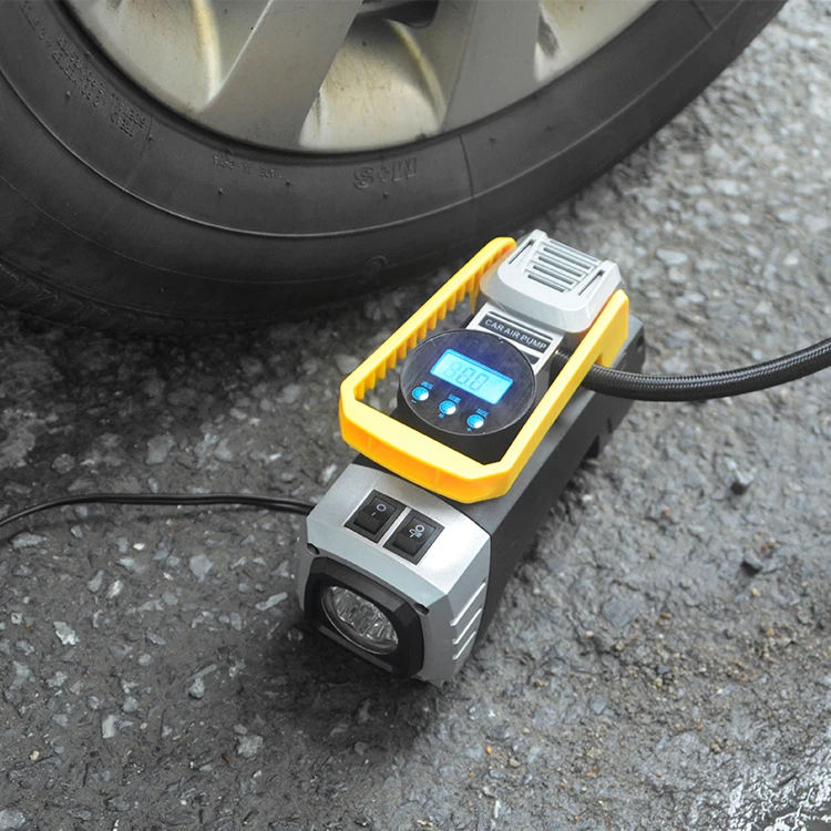 Vending 12V Tire Inflator Pump Car Oasser Air Compressor Portable Air Electric Ball Pump Portable Tire Inflator
