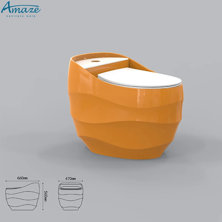 High quality modern inodoro color egg shape water closet ceramic sanitary ware bathroom wc one piece toilet details