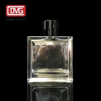 Free Sample Luxury Woman30ml 50ml Square Spray Glass Perfume Bottle 50 ml Wholesale Botella De Perfume