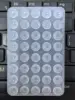 Ventouse double face transparente 40, 100*64MM