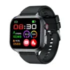 Black Silicone Strap