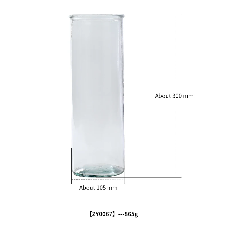 Nordic Luxury Bottle Creative Modern Floral Glass Vase Modern Large