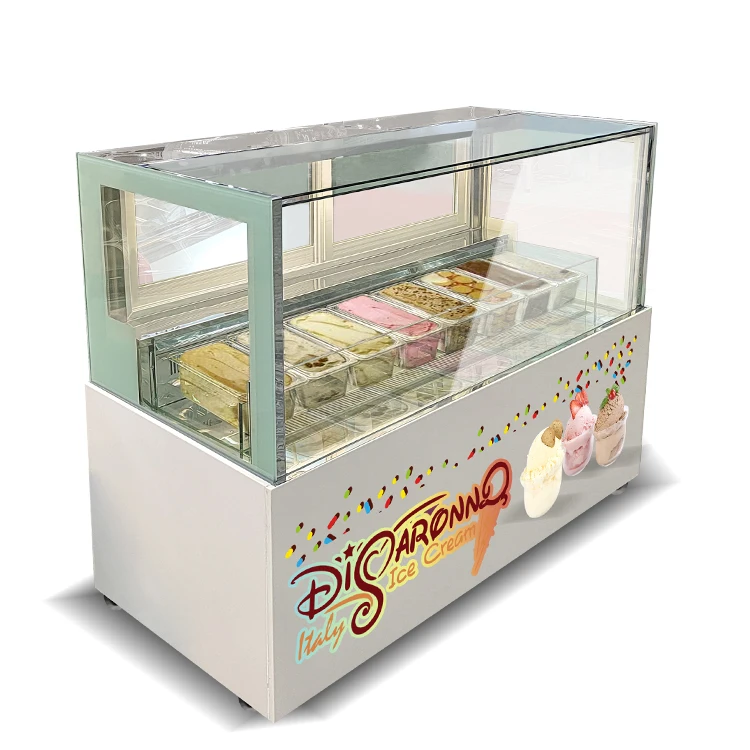 professional supplier gelato freezer ice cream