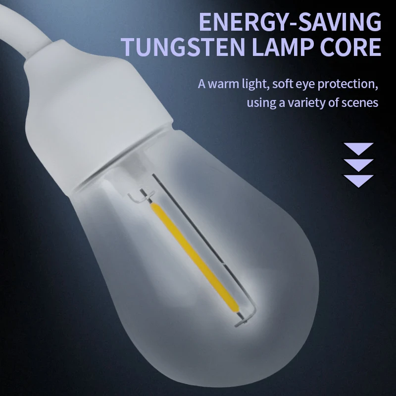 New USB Mini Bulb USB Direct Charge Tungsten Light Warm Yellow Working Night Reading Light Work LED Light
