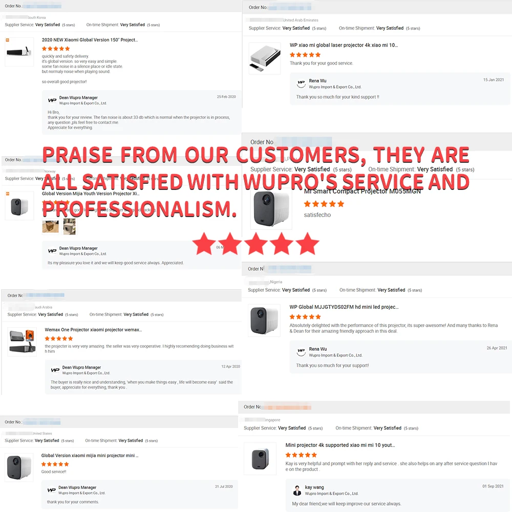 Xiao Mi Smart Proyector Youth DLP Mini Portable Projector