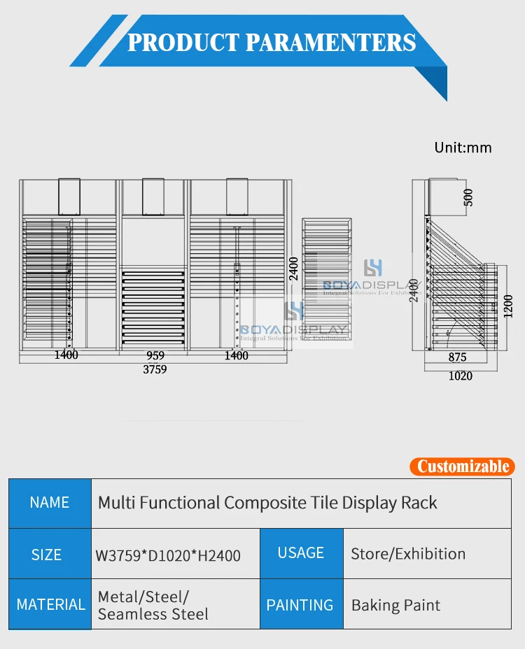 Tile Display Rack Size Chart Custom Ceramic Tile Display Stand Combined Wood Flooring Sample Display ...