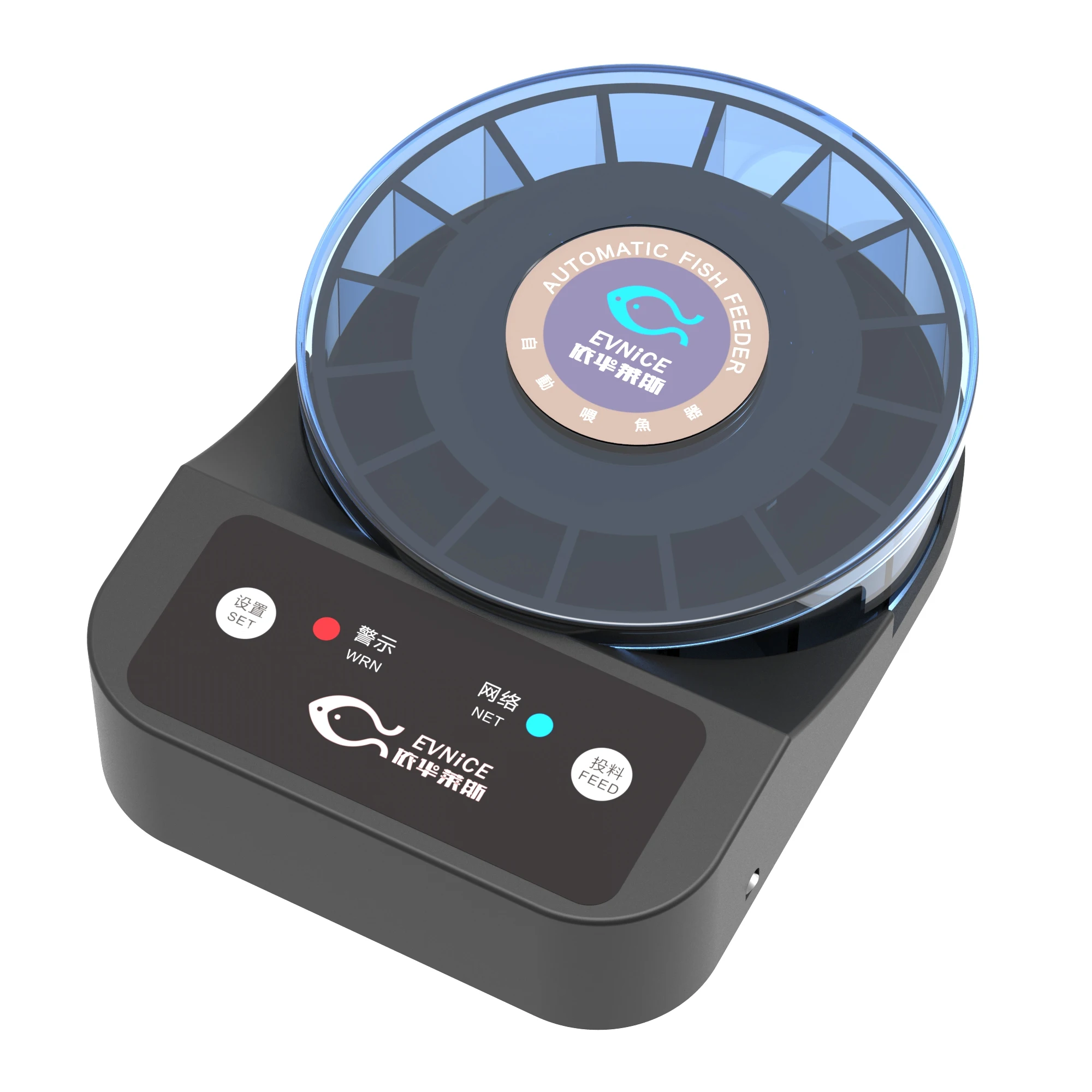 Wifi Fish Dispenser Feed Shrimp Turtle and Other Fish Feeder Smart Automatic  Pellet Fish Feed Machine for Aquariums Accessories