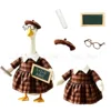 new style retro plaid teacher outfit