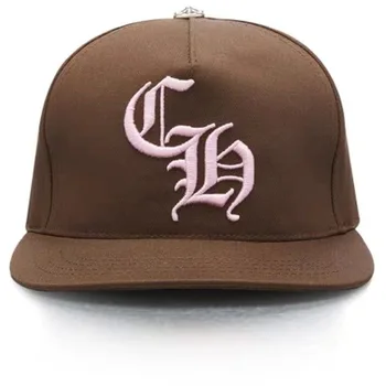 Custom Pinstripe Caps with Soft Top Three-Dimensional Embroidery Hole Baseball Cap Men's Outdoor Spring and Summer