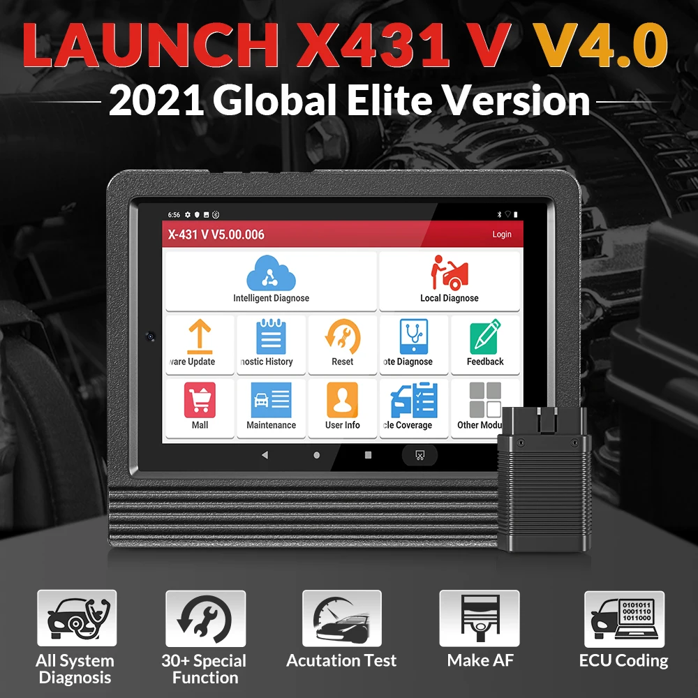 最大43%OFFクーポン うきうき輸入市場LAUNCH X431 V 4.0, 2022 New Full System Scan Tool  Upgrade of PROS