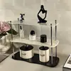 Black translucent cream