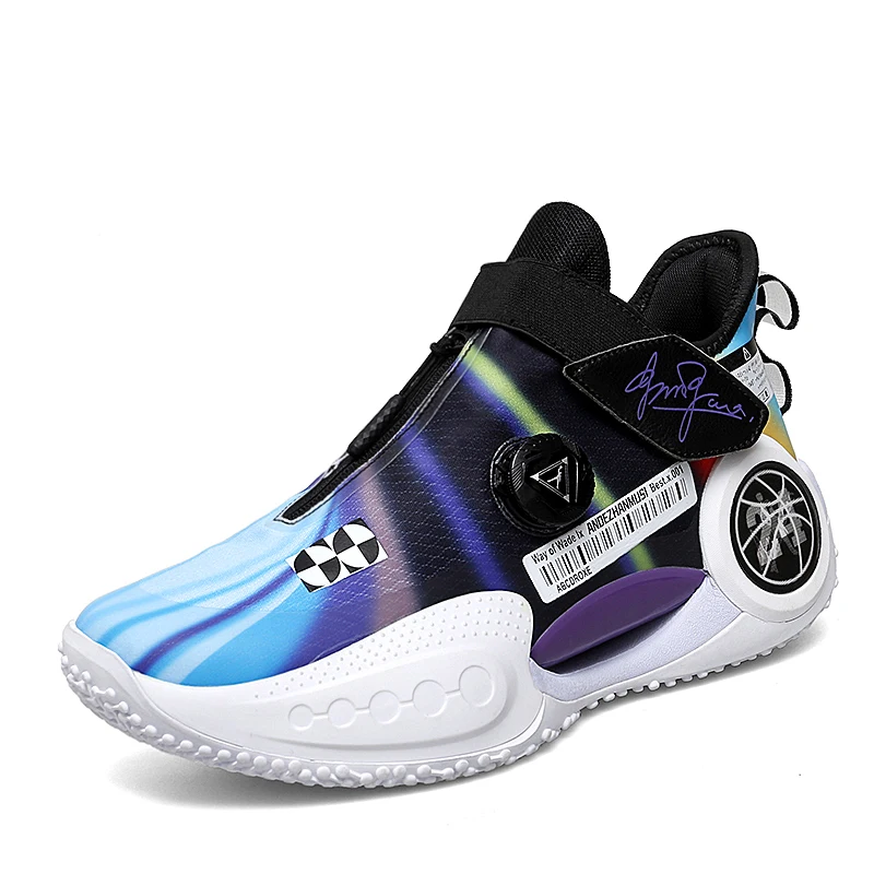 Hot Sales High Top Antislip Breathable Outdoor Basketball Shoes For