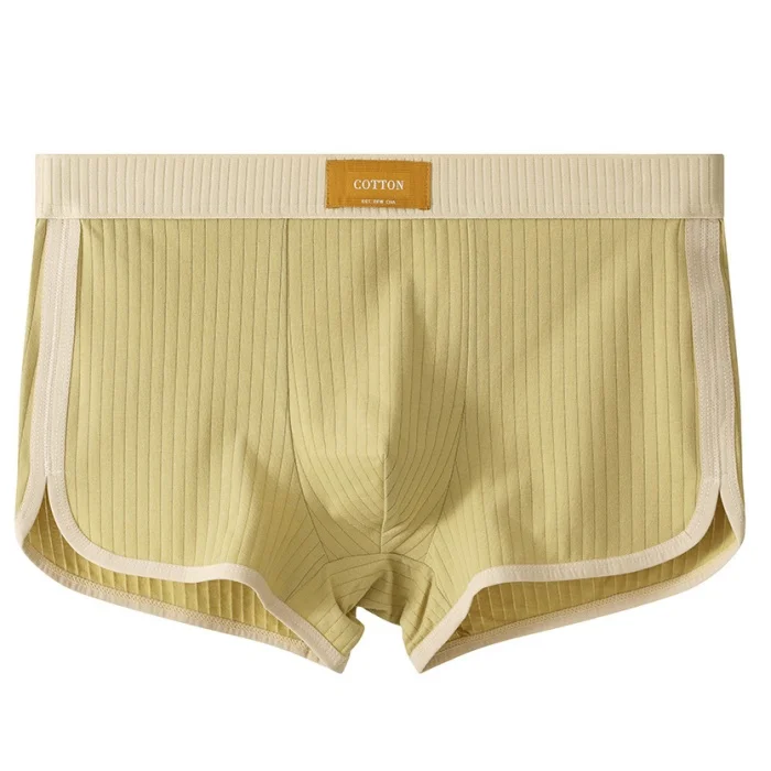 Men's Comfortable Breathable Boxer Briefs Underwear for Spring Summer Autumn Winter