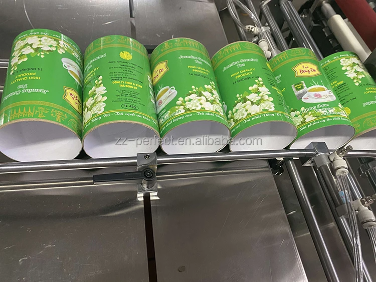 Factory Price Automatic Paper Tube Paper Core Labeling Machine for Sale