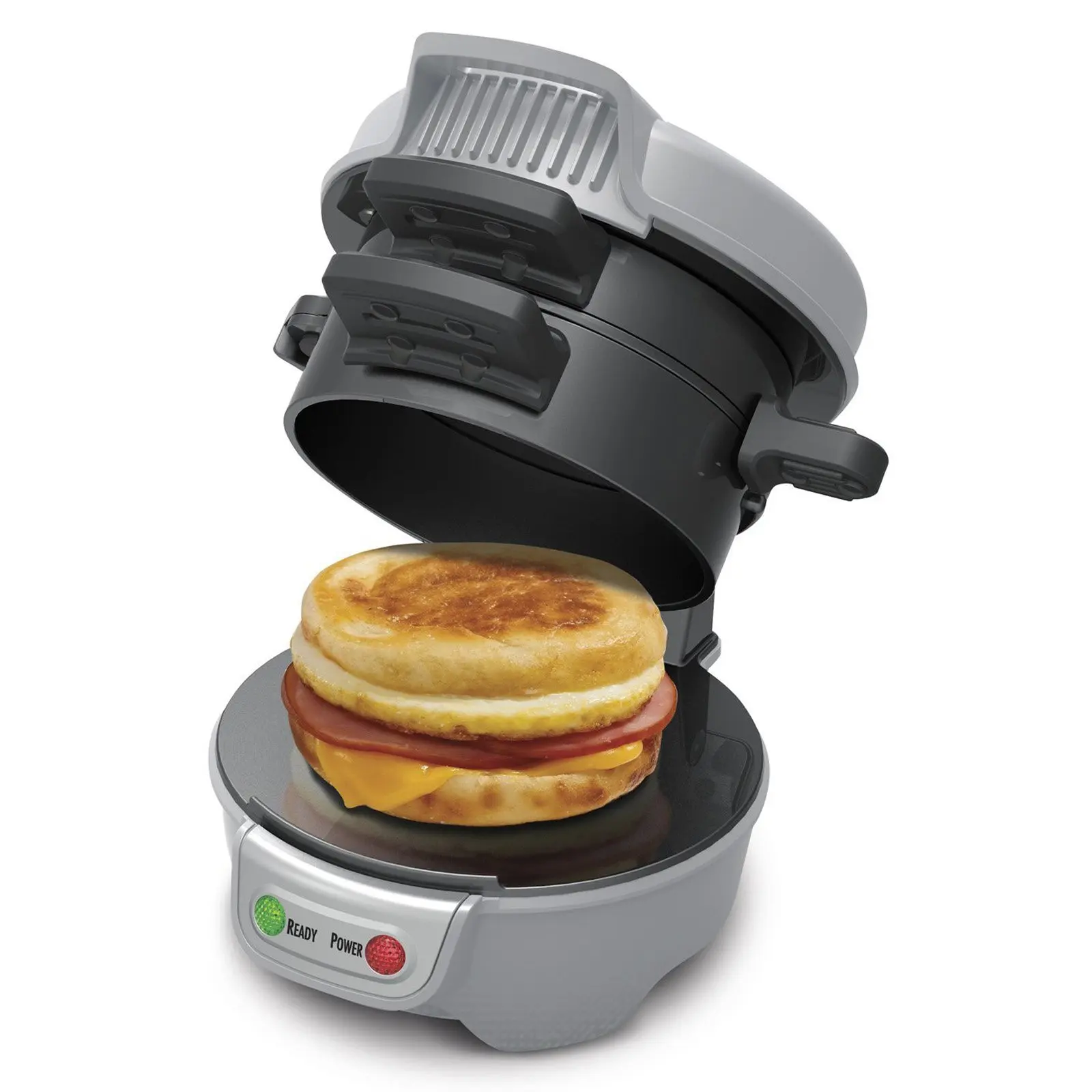 COUPE Dual Breakfast Sandwich Maker Electric Pancake Maker Griddle (CE  Certificated, No FDA) - Silver / EU Plug 220V-TVCMall.com
