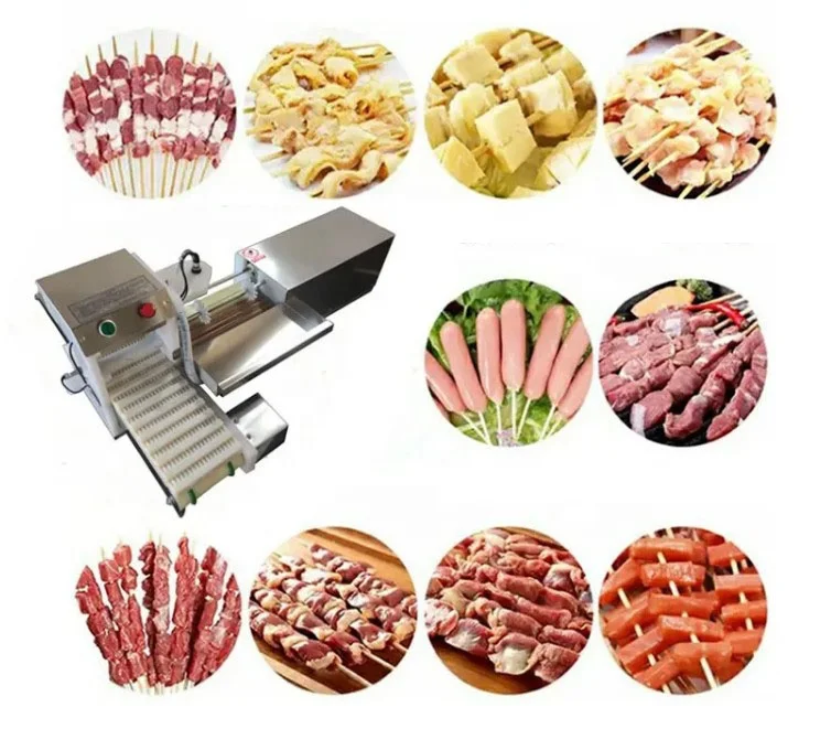 Automatic Kebab Skewer Making Machine Seekh Kebab Skewers for Sale Skewer Making Machine