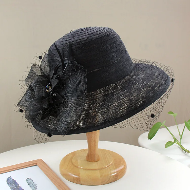 Jiakijiayi Wholesale Hign Quality Summer Hat Men Fedora Fashion Show Hat Women