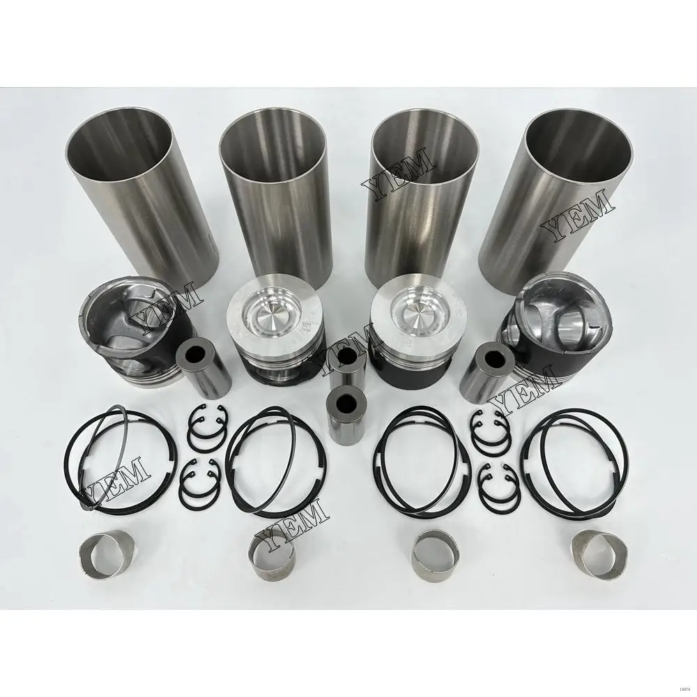 BF4M2012 Cylinder Liner Kit With Piston Rings Liner for Deutz