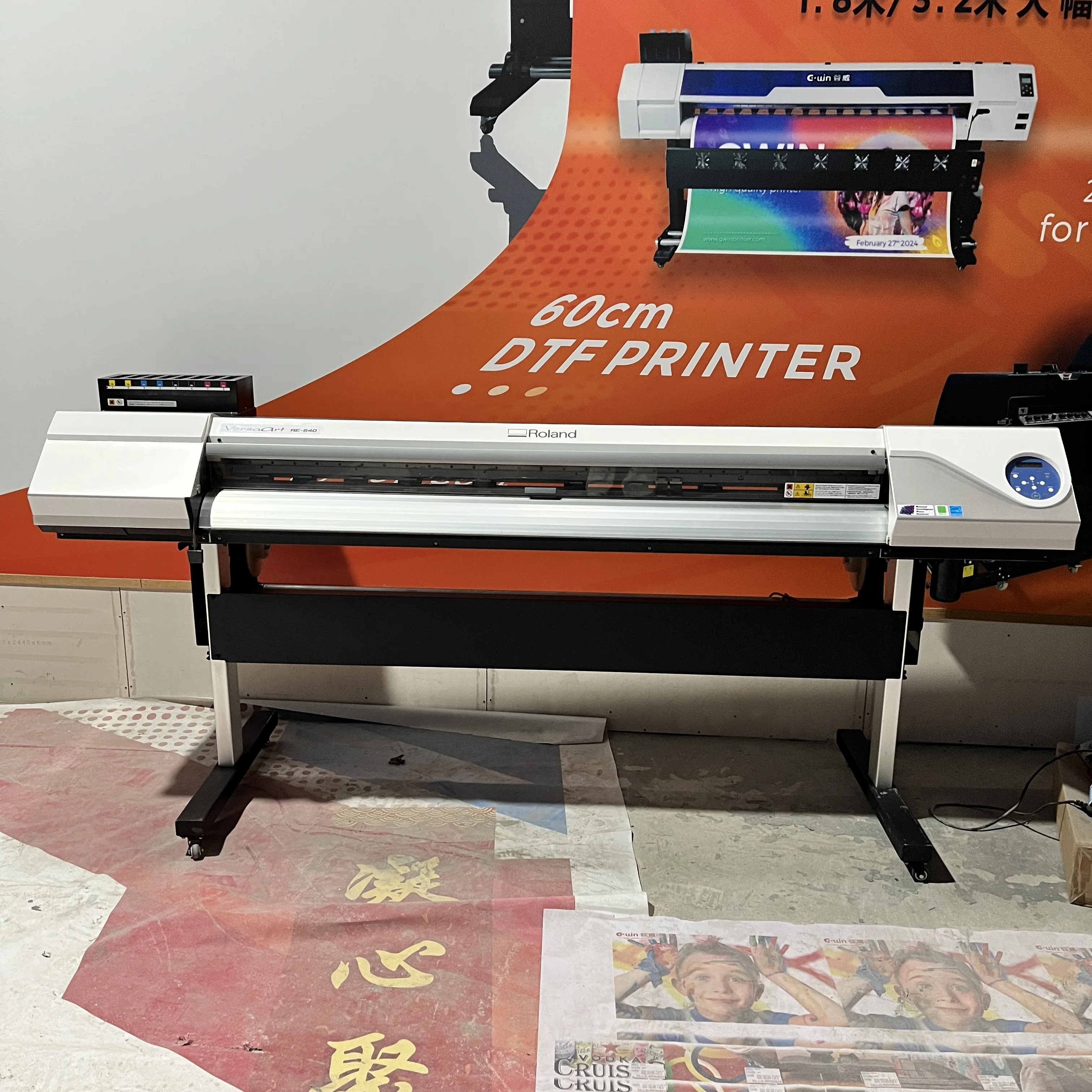 Used Plotter Banner Label Making Machine Roland Second Hand  RE640 Printer Printing on Vinyl Machine on Sale