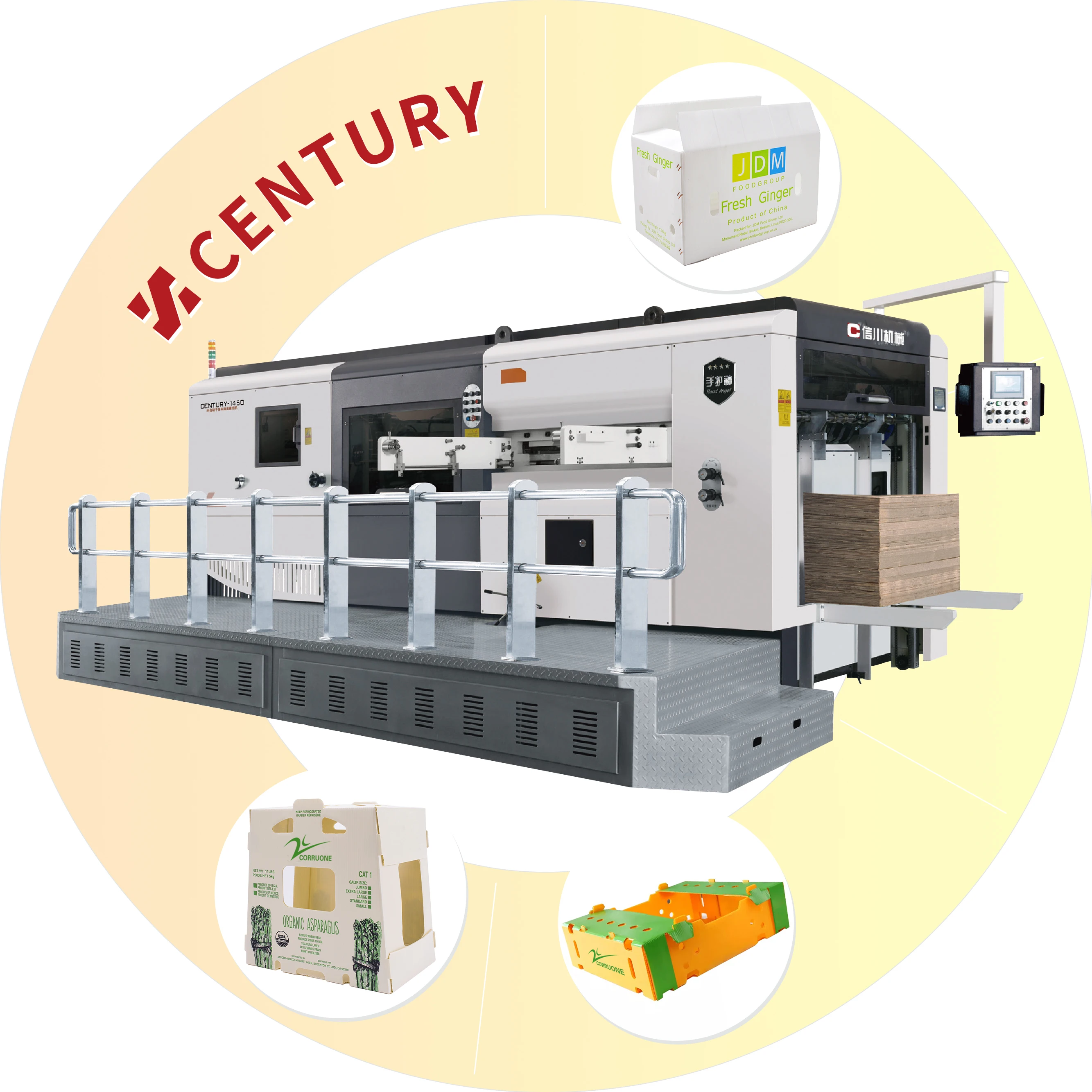 China Factory MWB1450 Semi-automatic Cardboard Paper Creasing and Die Cutting Machine