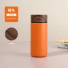 Wood grain-orange