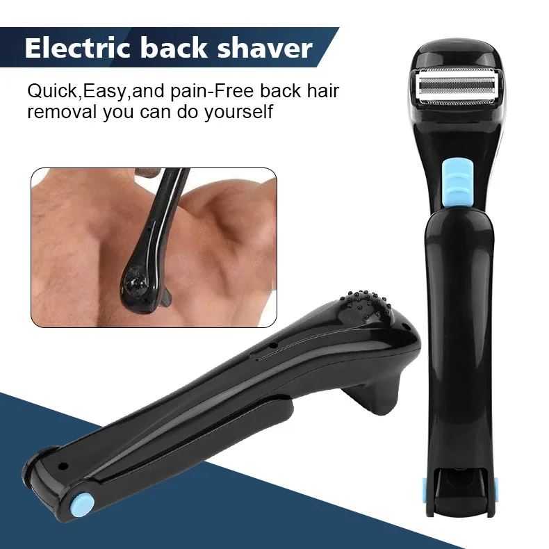Electric Back Shaver Foldable Men Back Hair Shaver Handle Hair Removal -  Buy Handle Hair Removal,Men Back Hair Shaver,Electric Back Shaver Product  on Alibaba.com