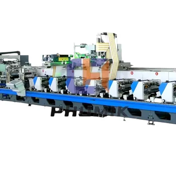 Automatic High-Speed Multi-Color Flexo Printing Machines for Labels, Flexible Packaging, and Carton Boxes