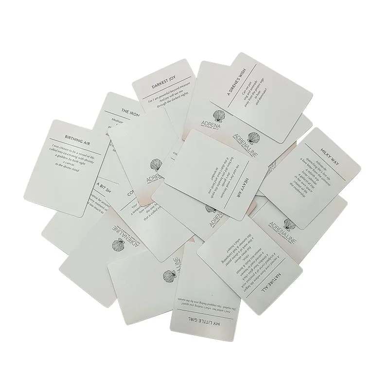Customized Design Stationary A6 Cards Self Love Mental Health Inspirational Positive Affirmation Cards