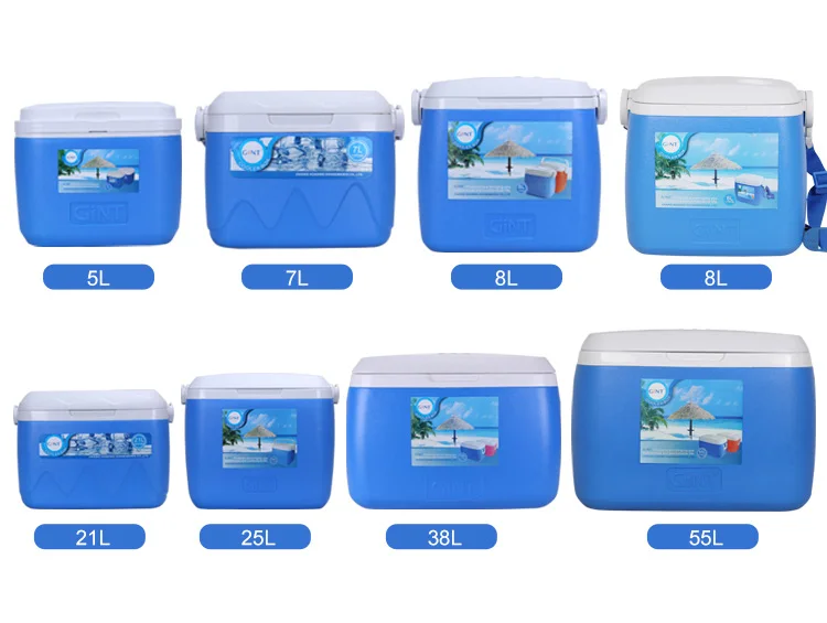 Gint Large Capacity 5L 7L 8L 21L 25L 38L Ice Chest Beer Bottle 55L Outdoor Ice Cream Chest Cooler Ice Box With Wheels