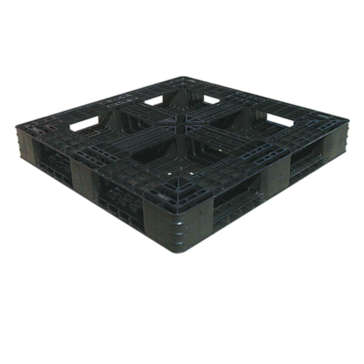 Six Runners Plastic Pallet 1200*1200*150mm Factory Direct Sales Price Reasonable